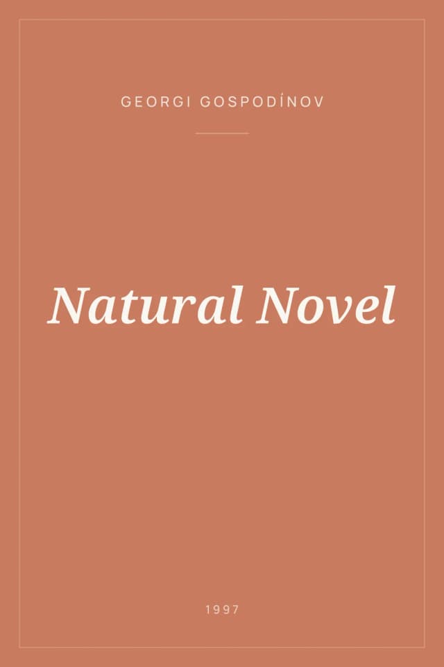 Portada de Natural Novel