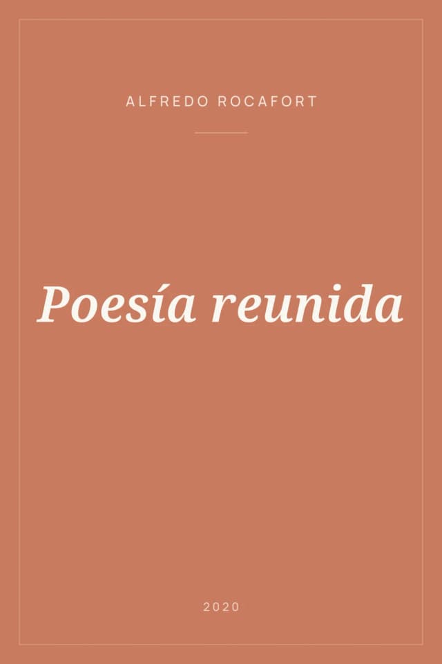 Portada de Poesía reunida