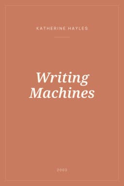Portada de Writing Machines