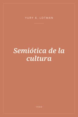 Portada de Semiótica de la cultura