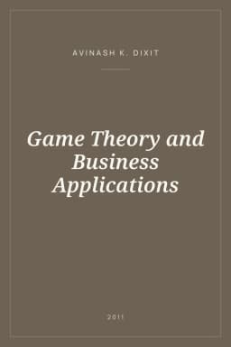 Portada de Game Theory and Business Applications