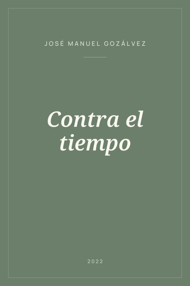 Portada de Contra el tiempo