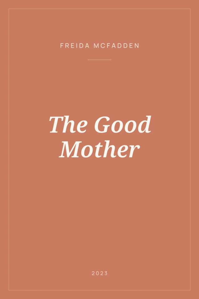 Portada de The Good Mother