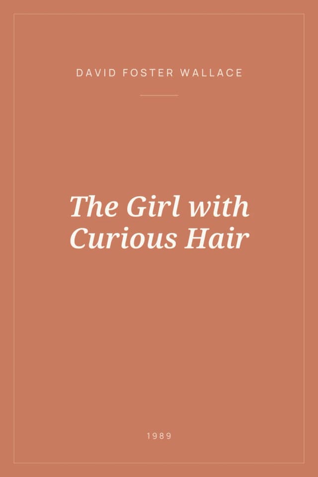 Portada de The Girl with Curious Hair