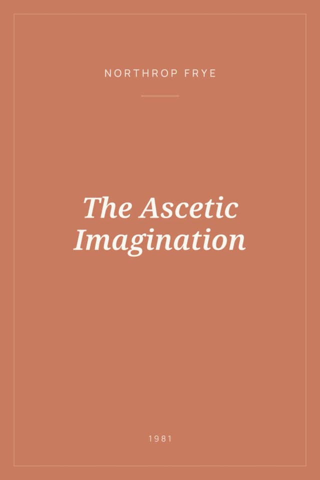 Portada de The Ascetic Imagination