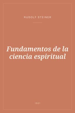 Portada de Fundamentos de la ciencia espiritual