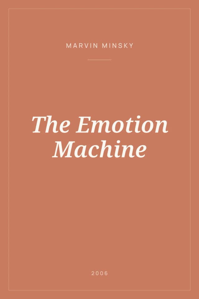Portada de The Emotion Machine