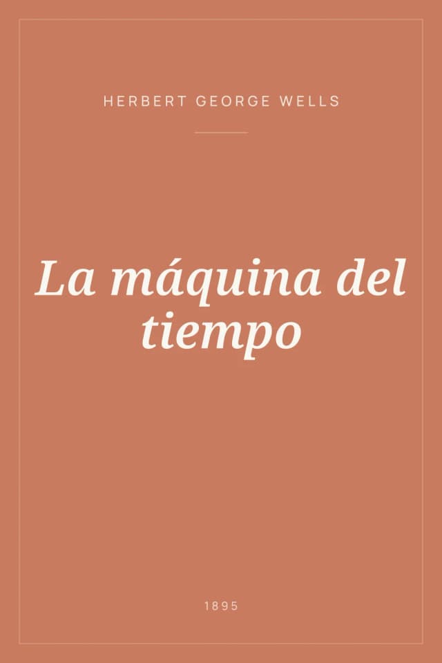 Portada de La máquina del tiempo