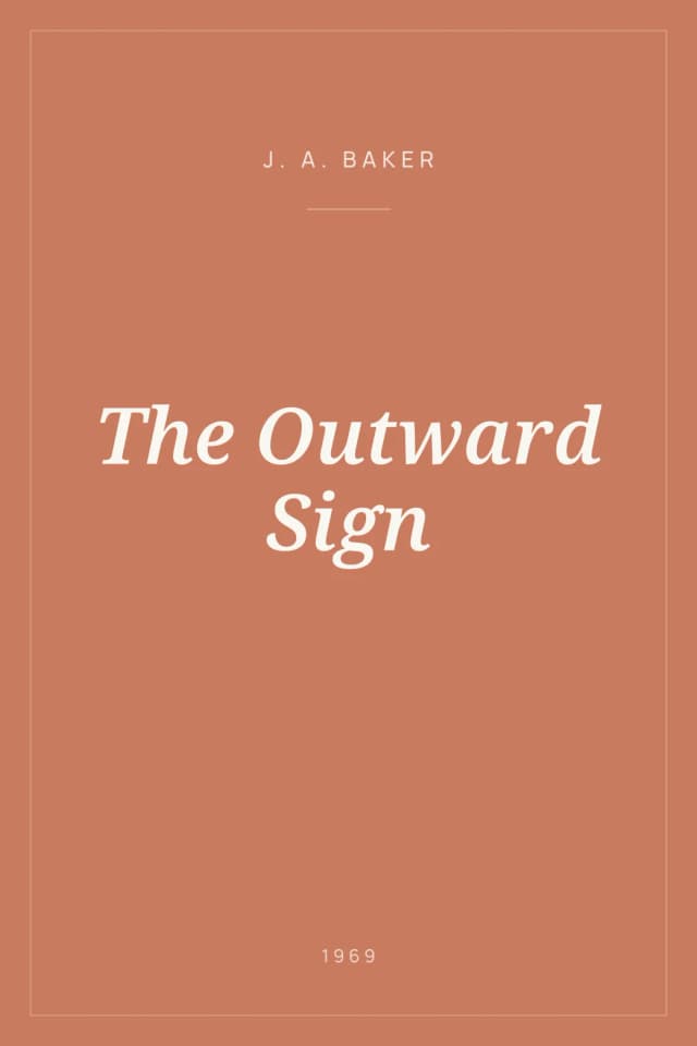 Portada de The Outward Sign