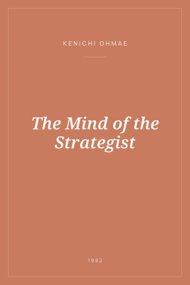 Portada de The Mind of the Strategist