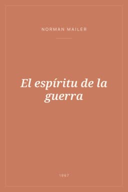Portada de El espíritu de la guerra