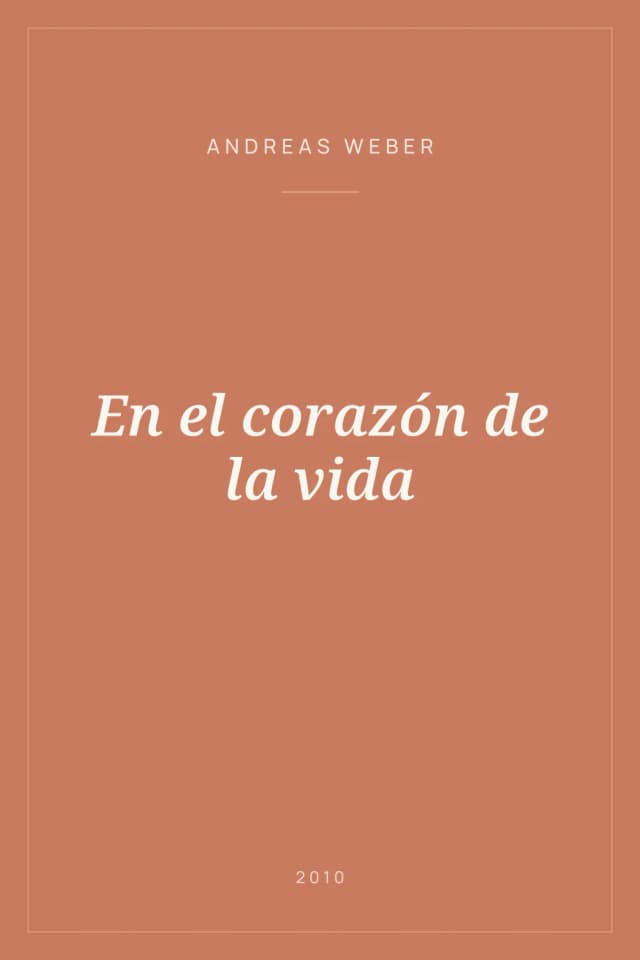 Portada de En el corazón de la vida