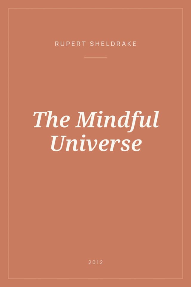 Portada de The Mindful Universe