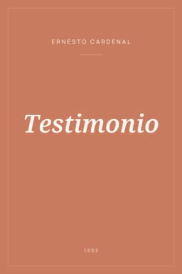Portada de Testimonio