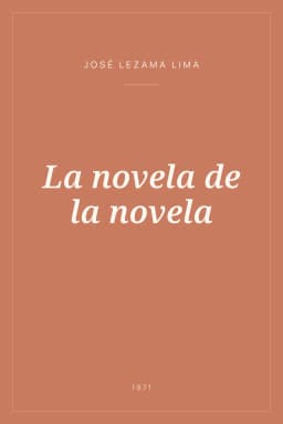 Portada de La novela de la novela