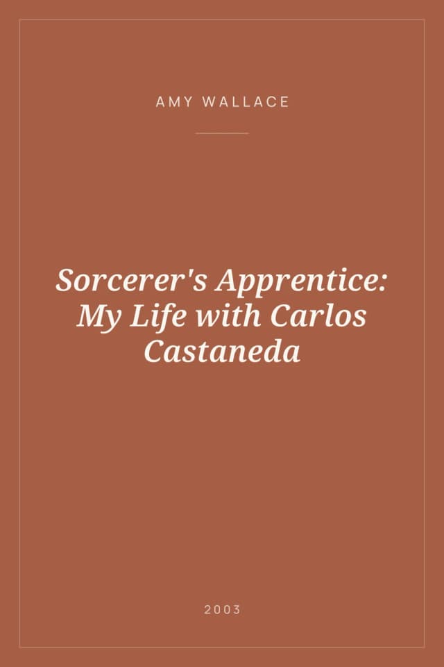 Portada de Sorcerer's Apprentice: My Life with Carlos Castaneda