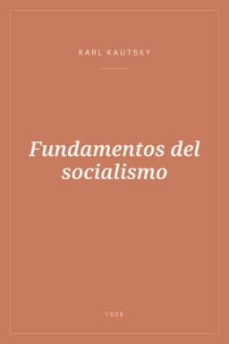 Portada de Fundamentos del socialismo