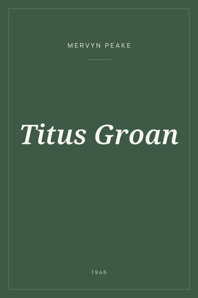 Portada de Titus Groan