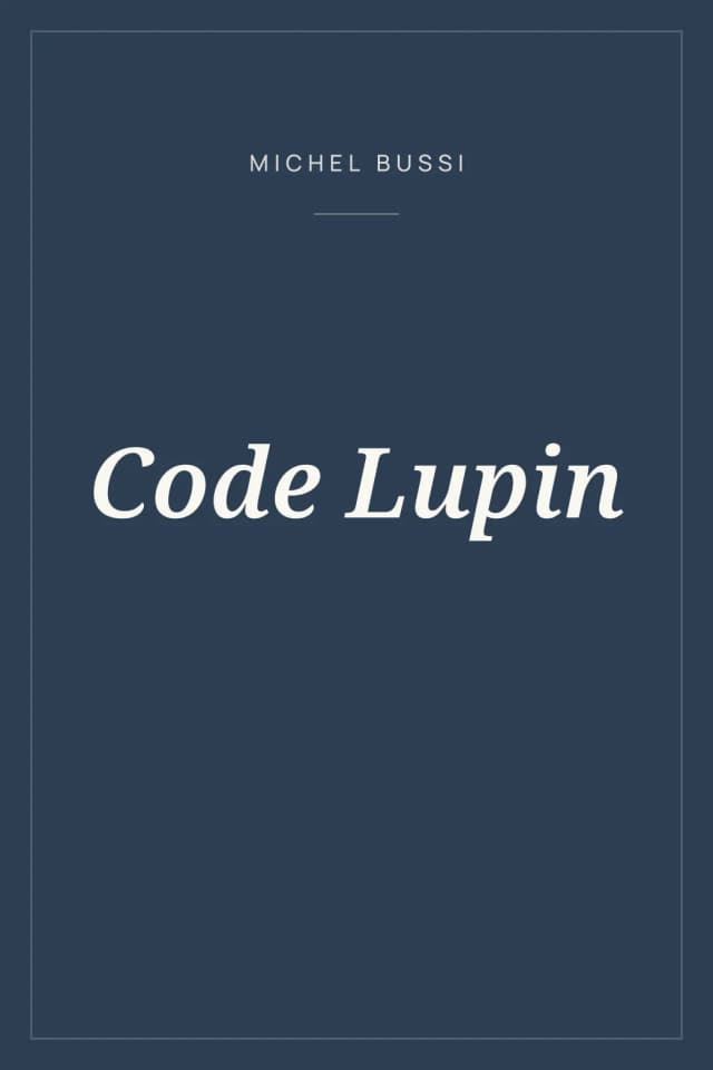 Portada de Code Lupin
