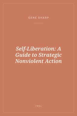 Portada de Self-Liberation: A Guide to Strategic Nonviolent Action