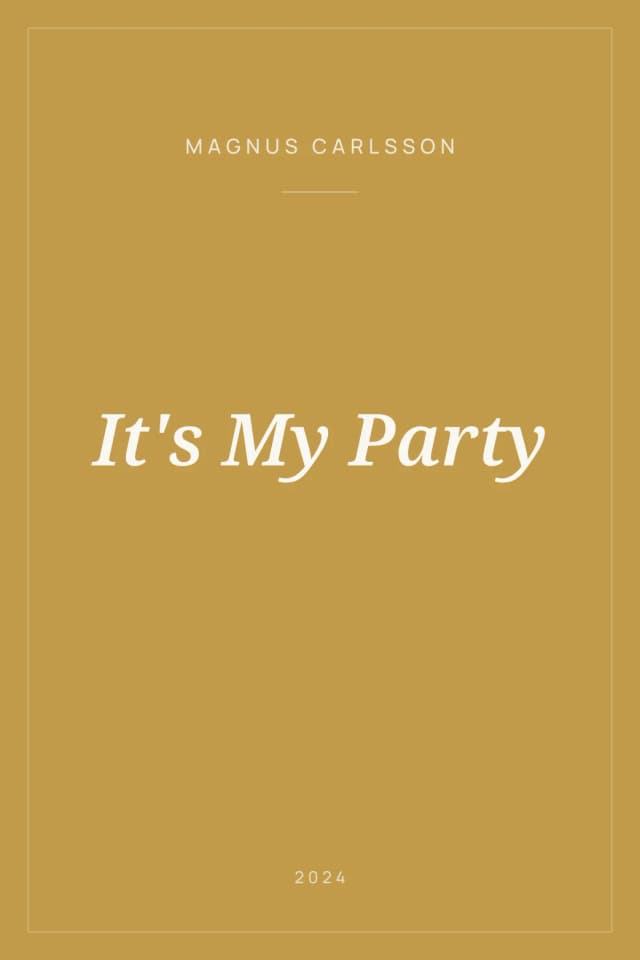 Portada de It's My Party