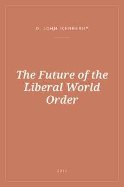 Portada de The Future of the Liberal World Order