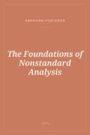 Portada de The Foundations of Nonstandard Analysis