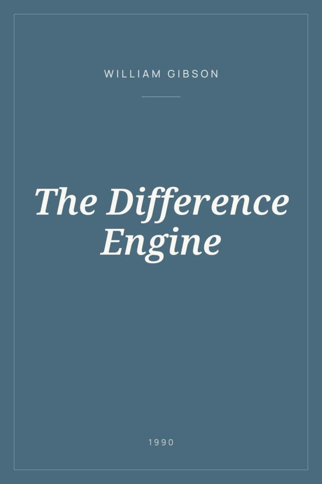 Portada de The Difference Engine