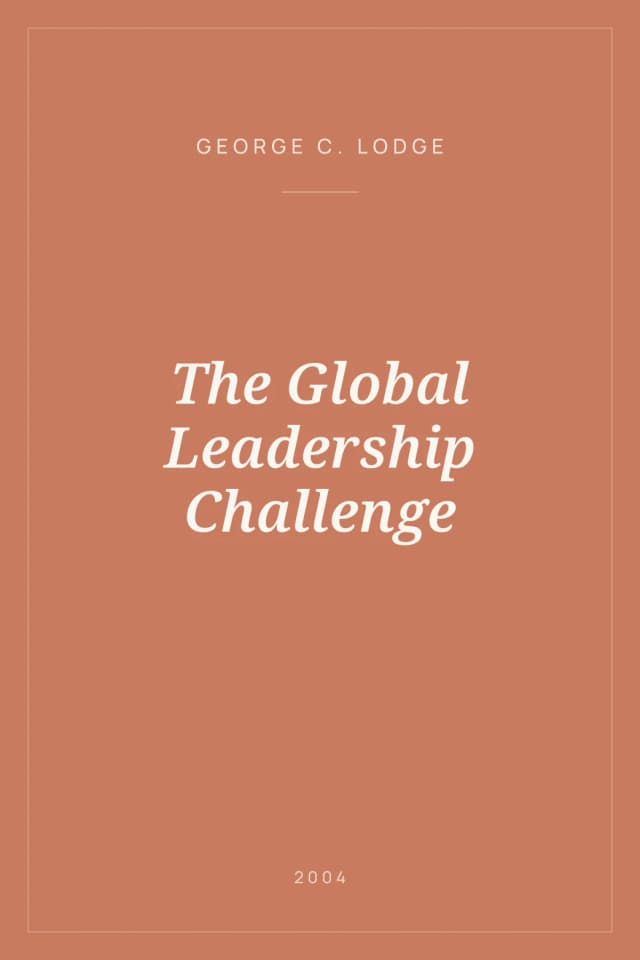 Portada de The Global Leadership Challenge