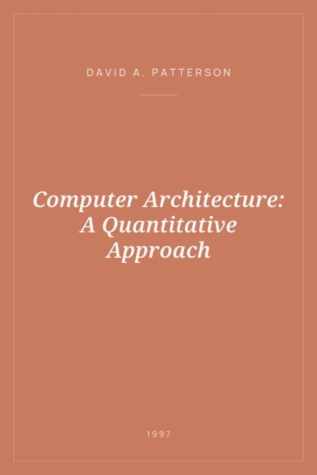 Portada de Computer Architecture: A Quantitative Approach
