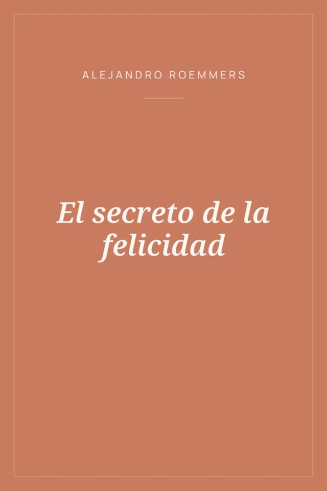 Portada de El secreto de la felicidad