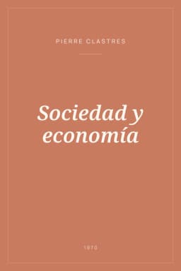 Portada de Sociedad y economía