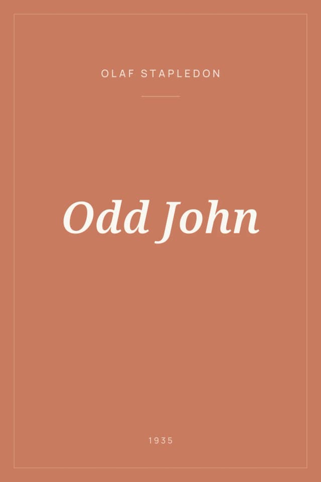 Portada de Odd John