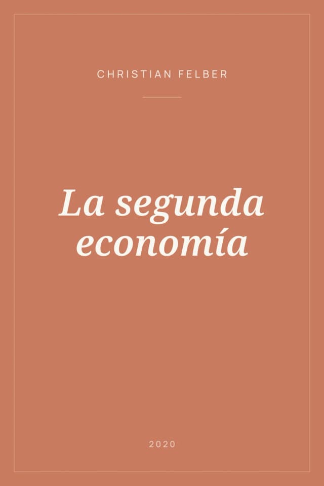 Portada de La segunda economía