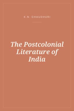Portada de The Postcolonial Literature of India