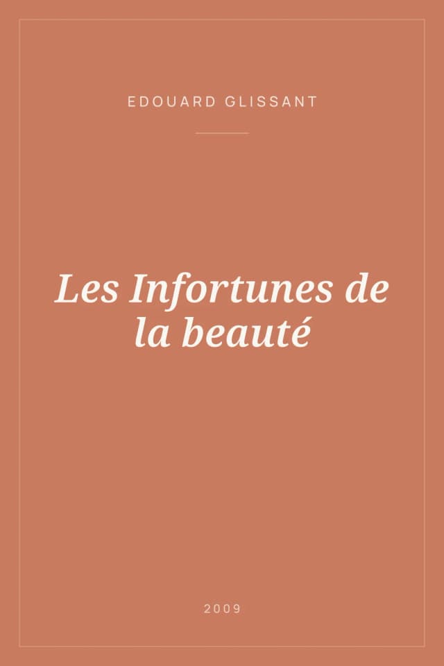 Portada de Les Infortunes de la beauté