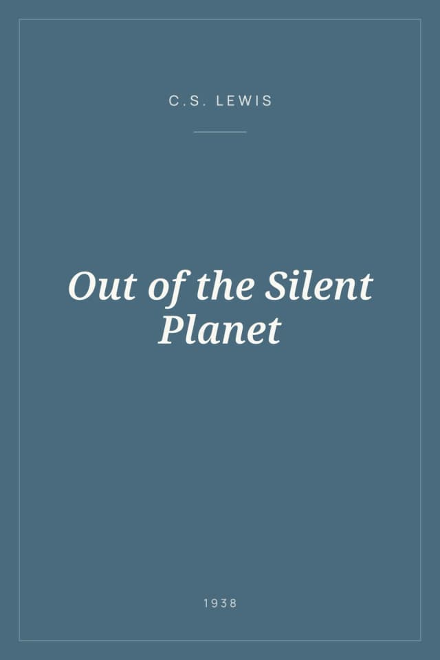 Portada de Out of the Silent Planet