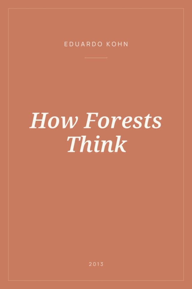 Portada de How Forests Think