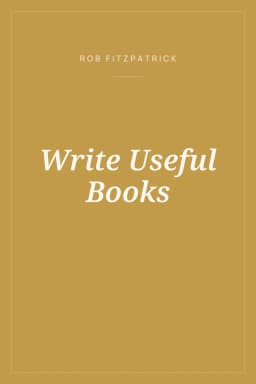 Portada de Write Useful Books