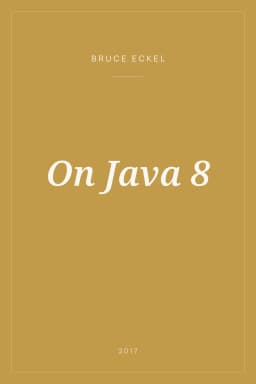Portada de On Java 8