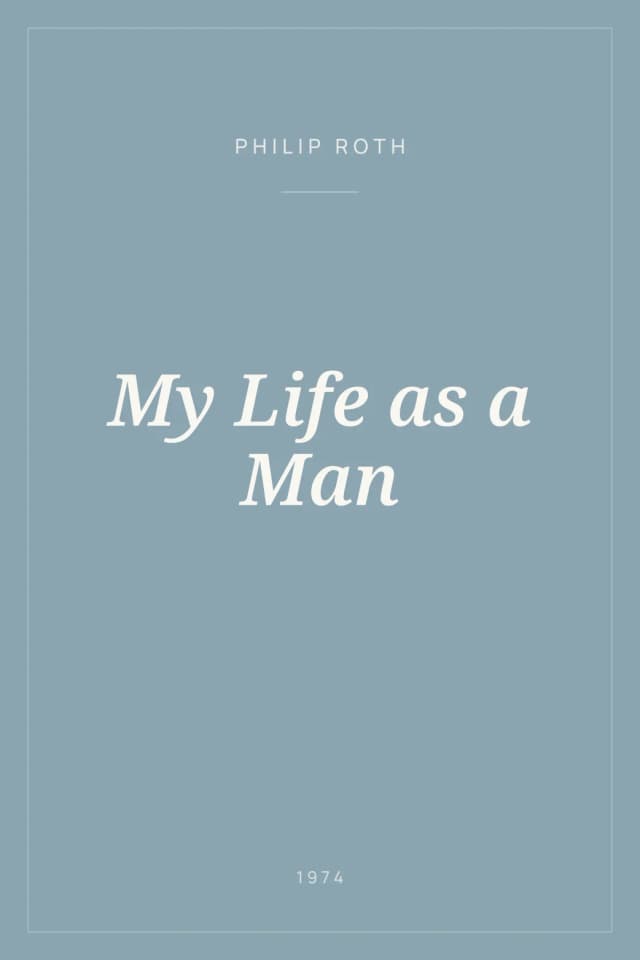 Portada de My Life as a Man
