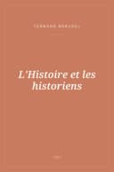 Portada de L'Histoire et les historiens
