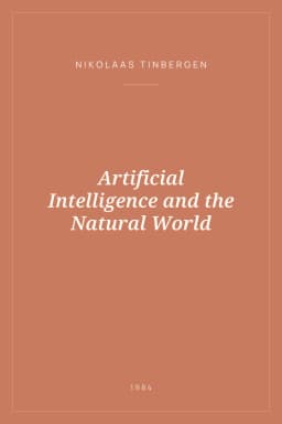 Portada de Artificial Intelligence and the Natural World