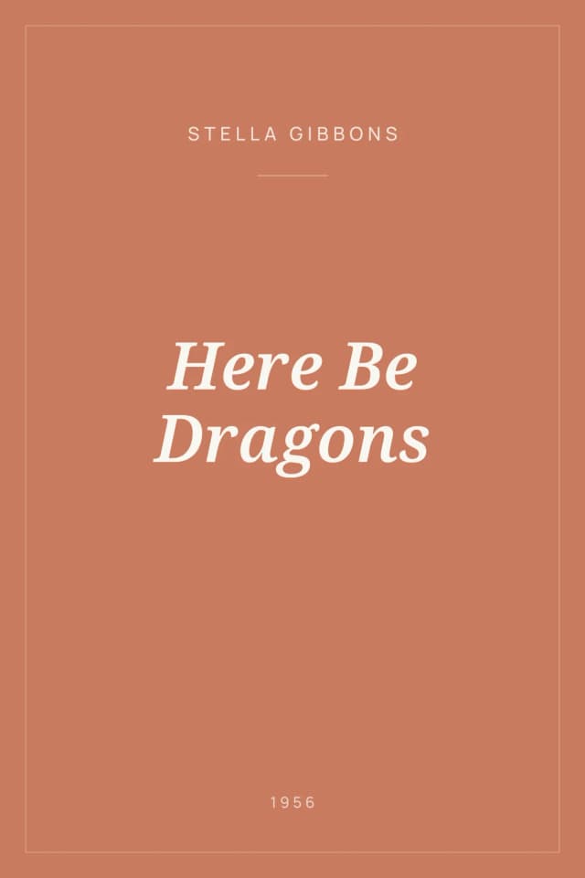 Portada de Here Be Dragons
