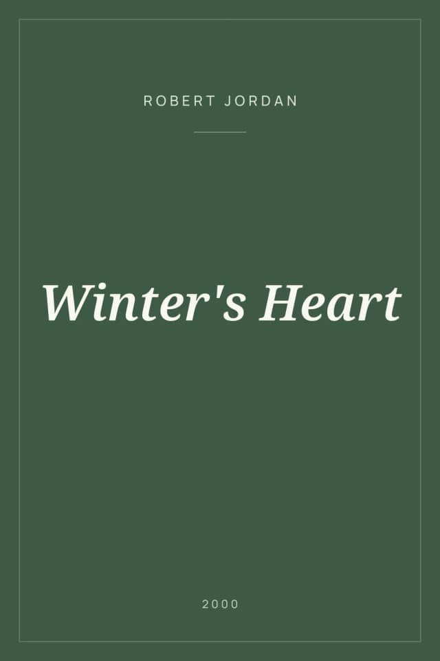 Portada de Winter's Heart