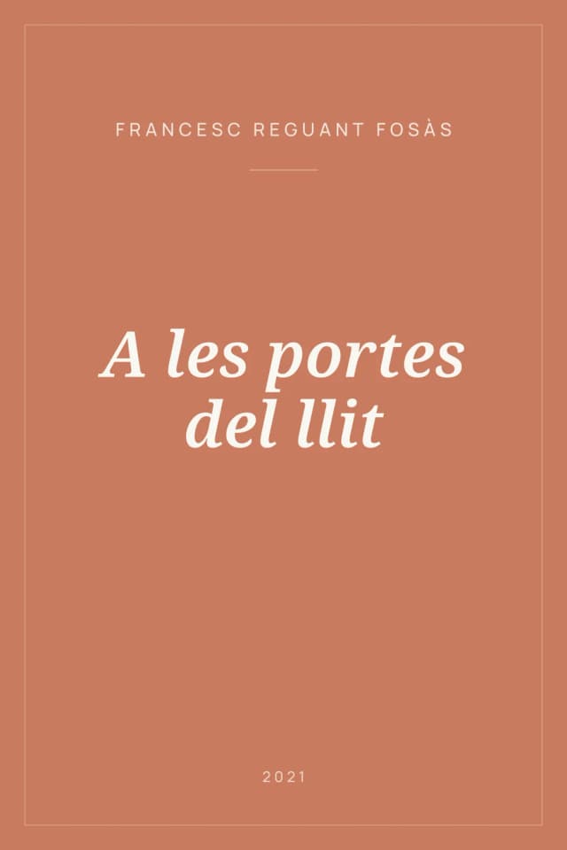 Portada de A les portes del llit