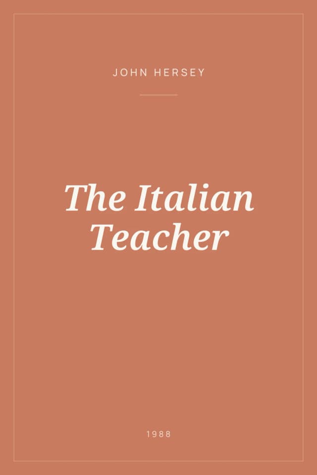 Portada de The Italian Teacher