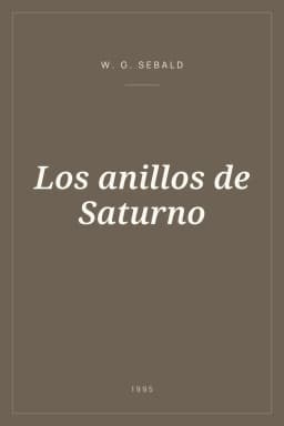 Portada de Los anillos de Saturno