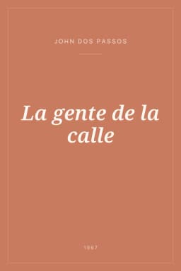Portada de La gente de la calle