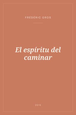 Portada de El espíritu del caminar